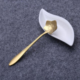Maxbell Teaspoons Stainless Steel Coffee Tea Spoon Dessert Sugar Spoons Golden 4 - Aladdin Shoppers