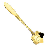 Maxbell Teaspoons Stainless Steel Coffee Tea Spoon Dessert Sugar Spoons Golden 4 - Aladdin Shoppers
