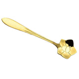 Maxbell Teaspoons Stainless Steel Coffee Tea Spoon Dessert Sugar Spoons Golden 4 - Aladdin Shoppers