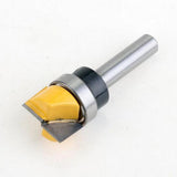 Maxbell Template Flush Trim Hinge Mortising Router Bit - 8mm Shank - 3/4"Wx 7/16"H - Aladdin Shoppers
