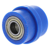 Maxbell Tensioner Wheel Motorcycle Chain Pulley Pit Dirt Roller Slider (Blue) Blue - Aladdin Shoppers