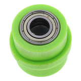 Maxbell Tensioner Wheel Motorcycle Chain Pulley Pit Dirt Roller Slider (Blue) Green - Aladdin Shoppers