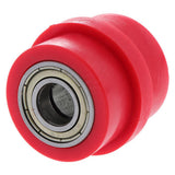 Maxbell Tensioner Wheel Motorcycle Chain Pulley Pit Dirt Roller Slider (Blue) Red - Aladdin Shoppers