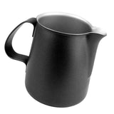 Maxbell Thick Stainless Steel Coffee Frothing Milk Latte Jug Pitcher Black 350ml - Aladdin Shoppers
