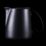 Maxbell Thick Stainless Steel Coffee Frothing Milk Latte Jug Pitcher Black 350ml - Aladdin Shoppers