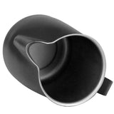Maxbell Thick Stainless Steel Coffee Frothing Milk Latte Jug Pitcher Black 350ml - Aladdin Shoppers