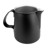 Maxbell Thick Stainless Steel Coffee Frothing Milk Latte Jug Pitcher Black 350ml - Aladdin Shoppers