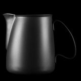 Maxbell Thick Stainless Steel Coffee Frothing Milk Latte Jug Pitcher Black 350ml - Aladdin Shoppers