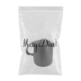 Maxbell Thick Stainless Steel Coffee Frothing Milk Latte Jug Pitcher Black 350ml - Aladdin Shoppers