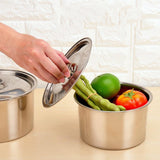 Maxbell Thicken Stainless Steel Hotel Kitchen Tableware Condiment Pot Oil Can 10CM - Aladdin Shoppers