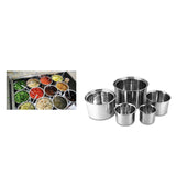 Maxbell Thicken Stainless Steel Hotel Kitchen Tableware Condiment Pot Oil Can 10CM - Aladdin Shoppers