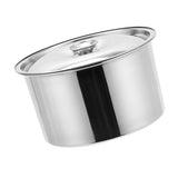 Maxbell Thicken Stainless Steel Hotel Kitchen Tableware Condiment Pot Oil Can 14CM