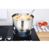 Maxbell Thicken Stainless Steel Hotel Kitchen Tableware Condiment Pot Oil Can 14CM - Aladdin Shoppers