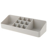 Maxbell Thickened Desktop Storage Box Lipstick Jewelry Organizer Box Light Grey - Aladdin Shoppers