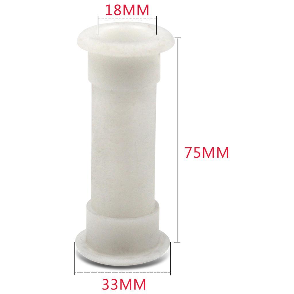 Maxbell Thru-Hull Connector 3/4" White for Transom Motorwell Livewell or Baitwell - Aladdin Shoppers