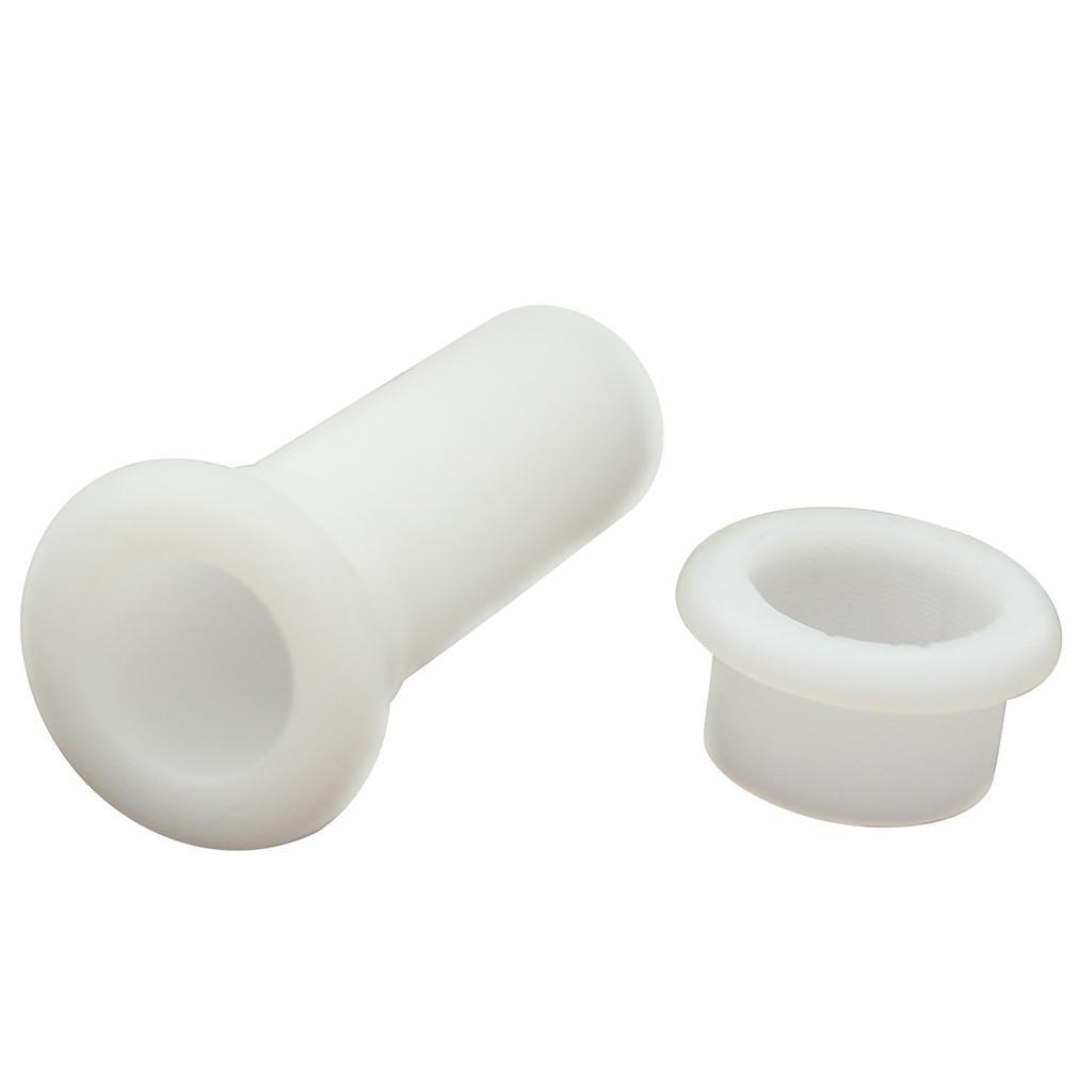 Maxbell Thru-Hull Connector 3/4" White for Transom Motorwell Livewell or Baitwell - Aladdin Shoppers