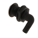 Maxbell Thru Hull Fitting Marine Boat Hose With Stainless Rim for Marine 10mm - Aladdin Shoppers