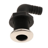 Maxbell Thru Hull Fitting Marine Boat Hose With Stainless Rim for Marine 13mm - Aladdin Shoppers
