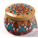 Maxbell Tinplate Box Cookies Candy Storage Jar for Christmas Wrapping Gifts Autumn - Aladdin Shoppers