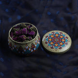 Maxbell Tinplate Box Cookies Candy Storage Jar for Christmas Wrapping Gifts Autumn - Aladdin Shoppers