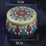 Maxbell Tinplate Box Cookies Candy Storage Jar for Christmas Wrapping Gifts Autumn - Aladdin Shoppers