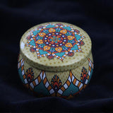 Maxbell Tinplate Box Cookies Candy Storage Jar for Christmas Wrapping Gifts Autumn