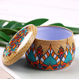 Maxbell Tinplate Box Cookies Candy Storage Jar for Christmas Wrapping Gifts Autumn - Aladdin Shoppers