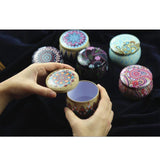 Maxbell Tinplate Box Cookies Candy Storage Jar for Christmas Wrapping Gifts Autumn - Aladdin Shoppers