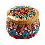 Maxbell Tinplate Box Cookies Candy Storage Jar for Christmas Wrapping Gifts Autumn - Aladdin Shoppers