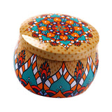 Maxbell Tinplate Box Cookies Candy Storage Jar for Christmas Wrapping Gifts Autumn - Aladdin Shoppers
