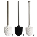 Maxbell Toilet Brush Toilet Scrubber with Stainless Steel Handle White_1 - Aladdin Shoppers