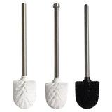 Maxbell Toilet Brush Toilet Scrubber with Stainless Steel Handle White_1 - Aladdin Shoppers