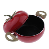 Maxbell Tomato Shape Stockpot Casserole Non-stick Aluminum Kitchen Cooking Soup Pot - Aladdin Shoppers