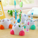 Maxbell Toothbrush Holder Children Tooth Brushing Hourglass 3 Mins Countdown Timer - Aladdin Shoppers