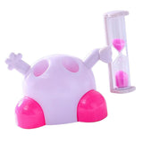 Maxbell Toothbrush Holder Children Tooth Brushing Hourglass 3 Mins Countdown Timer - Aladdin Shoppers