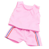 Maxbell Tops Pants Sports Uniform Clothes Dress Up for 18inch Doll Pink - Aladdin Shoppers