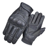Maxbell Touch Screen Leather Motorcycle Full Finger Gloves Motorbike Racing Moto L - Aladdin Shoppers