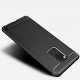 Maxbell TPU Carbon Case Protection Phone Cover for Huawei Mate 20 X Black - Aladdin Shoppers
