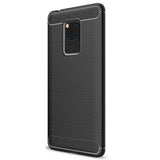 Maxbell TPU Carbon Case Protection Phone Cover for Huawei Mate 20 X Black - Aladdin Shoppers