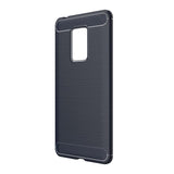 Maxbell TPU Carbon Case Protection Phone Cover for Huawei Mate 20 X Dark Blue - Aladdin Shoppers