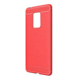 Maxbell TPU Carbon Case Protection Phone Cover for Huawei Mate 20 X Red - Aladdin Shoppers