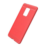 Maxbell TPU Carbon Case Protection Phone Cover for Huawei Mate 20 X Red - Aladdin Shoppers