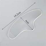 Maxbell Transparent Anti Wrinkle Forehead Pad Reusable Silicone Invisible Chest Pad - Aladdin Shoppers