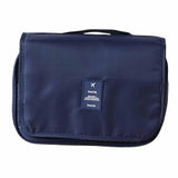 Maxbell Travel Toiletry Unisex Makeup Cosmetic Storage Wash Bag Navy
