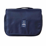 Maxbell Travel Toiletry Unisex Makeup Cosmetic Storage Wash Bag Navy - Aladdin Shoppers