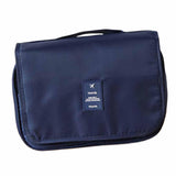 Maxbell Travel Toiletry Unisex Makeup Cosmetic Storage Wash Bag Navy - Aladdin Shoppers