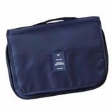 Maxbell Travel Toiletry Unisex Makeup Cosmetic Storage Wash Bag Navy - Aladdin Shoppers