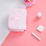 Maxbell Travel Toiletry Unisex Makeup Cosmetic Storage Wash Bag Pink - Aladdin Shoppers