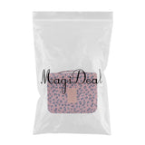 Maxbell Travel Toiletry Unisex Makeup Cosmetic Storage Wash Bag pink leopard - Aladdin Shoppers