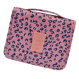 Maxbell Travel Toiletry Unisex Makeup Cosmetic Storage Wash Bag pink leopard - Aladdin Shoppers